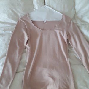 Pink light  top long sleeve